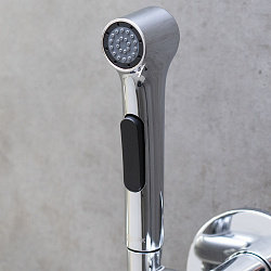 SOLO Встраиваемый смеситель с гигиеническим душем, латунь/хром, LM7174C