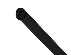 Вывод Смеситель для ванны BRASKO BLACK с длинным изливом однорычажный черный