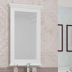 Зеркало Opadiris Палермо 50, цвет белый матовый