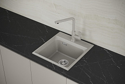 Мойка кухонная Point Мисти 46 серый