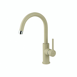 "COMFORT" LM3073 смеситель для кухни с подключением к фильтру питьевой воды, цвет: бежевый