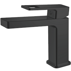 Смеситель для раковины, латунь, черный HB10615-7