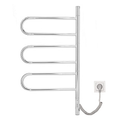 Полотенцесушитель электрический Vincea VTD-1R2CE 44х80, хром, таймер, , шт