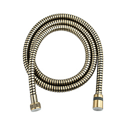 Шланг душевой 1.5 м, без перекручивания (Turn-Free), латунь, покрытие "бронза", блистер