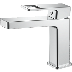 Смеситель для раковины, латунь, хром HB10615