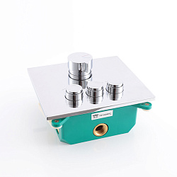 Встраиваемый смеситель для душа VSCV-431CH трехфункциональный, хром, , шт