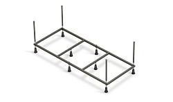 Рама д/ванны: Lorena 170 NEW метал. в комплекте со сборочным пакетом, Сорт1