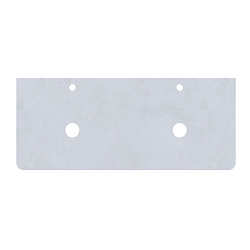 Столешница, керамогранит, 120 см, cветло-серый бетон, Optima Home, IDDIS, OPH12W0i89