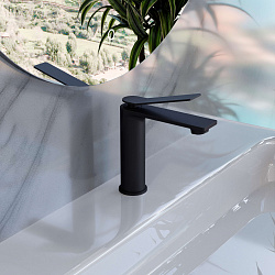 Смеситель для раковины Verse VBF-2VE1MB однорычажный, матовый черный, , шт