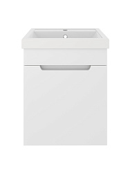 Тумба подвесная CITY 50 /1 ящ/раковина Фостер (50см)/AQUA DE MARCO