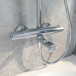 ротация TORSBBTi06 , Cмеситель термостатический с верхним душем, Torr, ID (см TORSBBTi06-S)