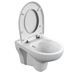 Вывод Унитаз подвесной: NATURE NEW CLEAN ON с кр.дюр. lift, easy-off, белый, Сорт1