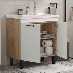 Тумба напольная Lago 80.2D (Миранда 80)