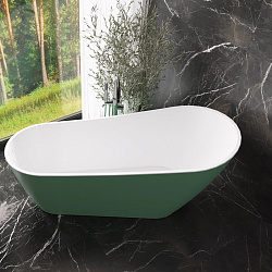 Corpa Nera Viotti/Виотти ванна акриловая отдельностоящая 170х74х75, белый матовый