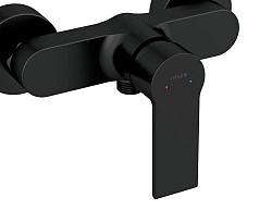 Смеситель для душа BRASKO BLACK однорычажный, черный
