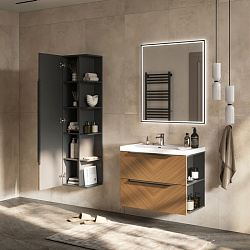 Пенал подвесной универсальный FOREST 40.R/L, орех