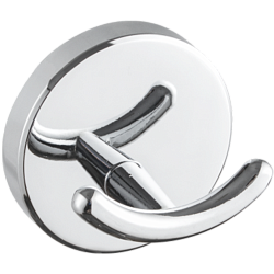 Крючок двойной, хром HB9005-2