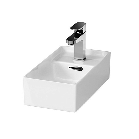 Раковина встраиваемая CREA 40, 1 отв., белый