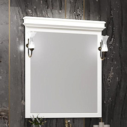 Тумба Opadiris Борджи 85, цвет слоновая кость (под раковину Santek Сенеж 87)