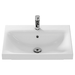 Раковина встраиваемая MODUO 60, 1 отв., белый, Сорт1