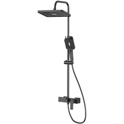 Душевая система, черный, HB24512-7