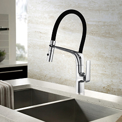 Смеситель для кухни Vincea VKF-115CH, хром, , шт