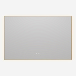 Зеркало LED VLM-3BE500 500х700 c сенсорным выключателем и диммером, , шт