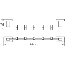 Крючок B90415-5