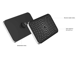 Ручной душ с шлангом Inspire VSHN-3I2HCH, хром, , шт