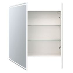 Зеркальный шкаф/LED-подсветка/ИК выключатель на взмах/ (80*80см) Asti /AQUA DE MARCO