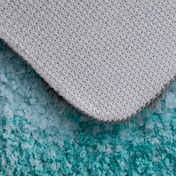 Коврик для ванной  на TPR основе. Состав: 100% Полиэстер.  Размер - 50*80 см. Высота ворса 2.5см.