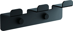 Планка с крючками (3),черный B9003-7