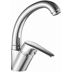 Смеситель для кухни, латунь, хром HB1216