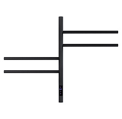 Полотенцесушитель электрический Vincea VTD-1S1CBE 43x60, черный, таймер, , шт