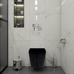 Corpa Nera Grossi/Гросси клавиша смыва, двойной смыв, хром глянец