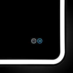 Зеркало LED VLM-3VC120 1200х800 c сенсорным выключателем и диммером, , шт