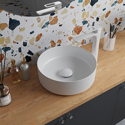 Выпуск для умывальника без перелива, Optima Home, белый матовый, IDDIS, OPHWM00i88