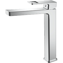 Смеситель для раковины, высокий, латунь, хром HB11615