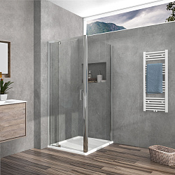 Душевой уголок Intra VSR-1I809080CL, 800/900*800, хром, стекло прозрачное, , шт