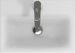Раковина встраиваемая MODUO 50 SLIM, 1 отв., белый, Сорт1