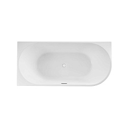 Ванна акриловая Vincea VBT-402-1700L, 1700*800*580, цвет белый, левая, щелевой перелив, , шт