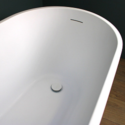 Corpa Nera Viotti/Виотти ванна акриловая отдельностоящая 170х74х75, розовый матовый