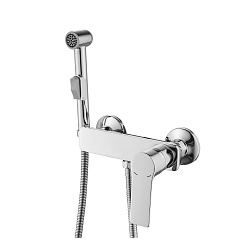 Смеситель с гигиеническим душем, латунь/хром