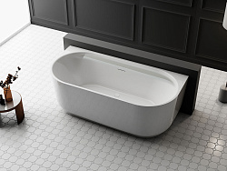 Ванна акриловая Vincea VBT-621B, 1700*800*580, цвет белый, слив-перелив в комплекте, белый, , шт