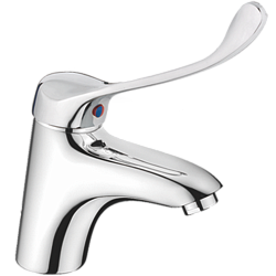 Смеситель хирургический для раковины, латунь, хром HB1054