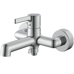 Смеситель для ванны, латунь, хром HB60814