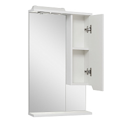 Зеркальный шкаф/прав/с/с/белый(50см) Viktoria/AQUA DE MARCO
