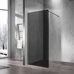 Душевая перегородка Walk-In VSW-1H900CGGM, 900*2000, вороненая сталь, стекло тонированное, , шт