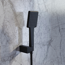 Держатель для лейки, черный матовый, Slide, IDDIS, SLIBL00i53