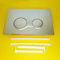 Sirius Кнопка смыва глянцевый хром